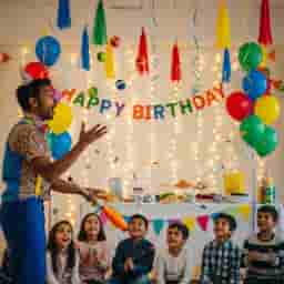 Juggling Artist for Kids Birthday Party