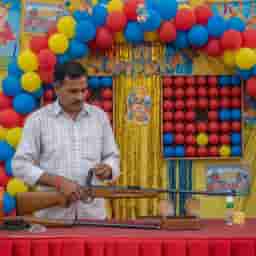 Balloon Shooting Counter For Kids Birthday Party