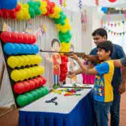 Balloon Shooting Counter For Kids Birthday Party