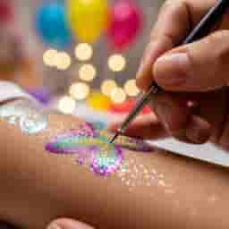 Tattoo Artist For Kids Birthday Celebration