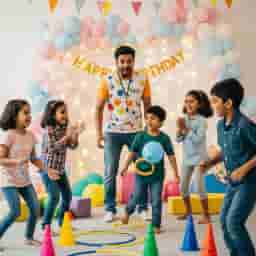 Game Organizer For Kid Birthday Party