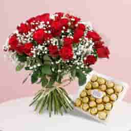 Romantic Rose Chocolate Box