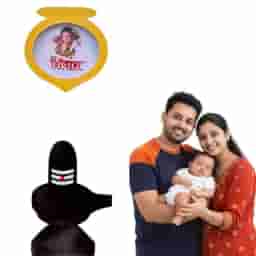 Shiv Ling with Kalash Name Board