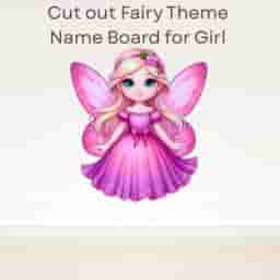 Little Fairy Name Reveal Board