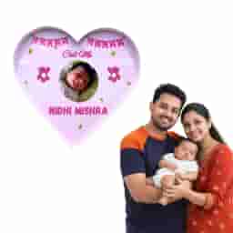 Cute Baby Girl Name Reveal Board