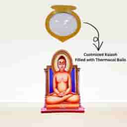 Lord Buddha Theme Name Reveal Board 