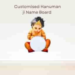 Lord Hanuman Ji Name Board