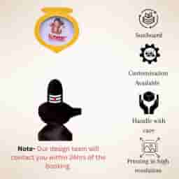 Shiv Ling with Kalash Name Board