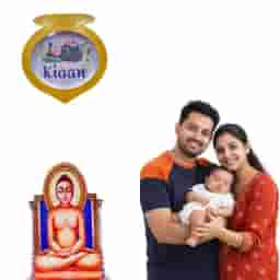 Lord Buddha Theme Name Reveal Board 