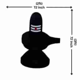 Shiv Ling with Kalash Name Board