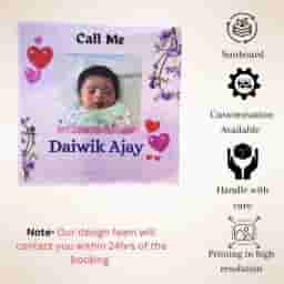 Custom Flex Name Reveal Board