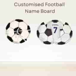 Football Theme Name Board for Champ