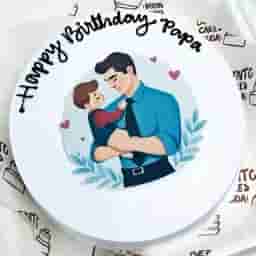 Super Dad Mini Cake