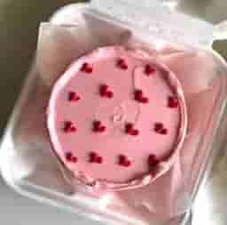Mini Hearts Bento Cake
