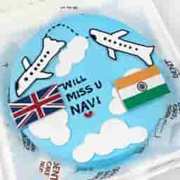 Bon Voyage Cake