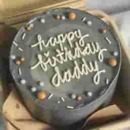 Grey Bento Box Cake