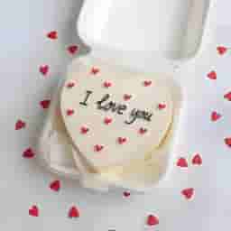 I Love You Bento Cake