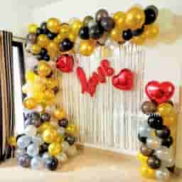 Anniversary Balloon Arch Decoration