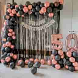 Anniversary Arch Backdrop
