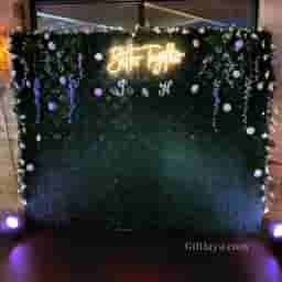 Better Together Backdrop Setup