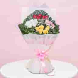 Mixed Color Roses for Birthday