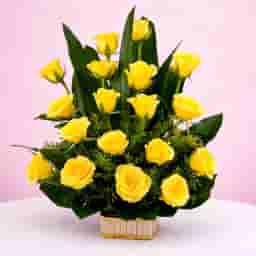 Yellow Blossom in a Basket