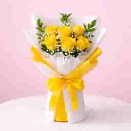 Radiant Yellow Bloom Bouquets