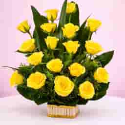 Yellow Blossom in a Basket