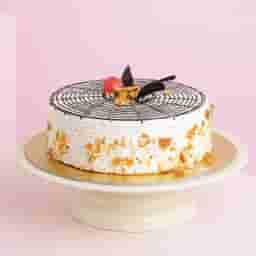 Mixed Flower Bouquet & Cake