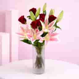 Elegance in a Glass Vase