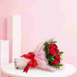 Pretty Pink Rose Bouquet