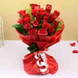 Scarlet Rose Bouquet