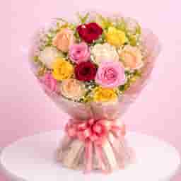 Sweet Shy Rose Bouquet