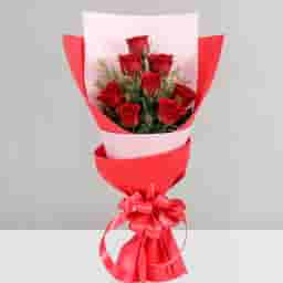 Exotic Red Rose Bouquet
