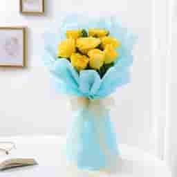 Yellow Rose Bouquet Delivery in Jaipur