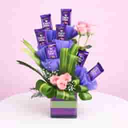 Dairy Milk Rose Bouquet
