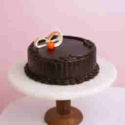 Roses with Truffle Cake Combo