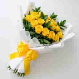 Friendship Day Yellow Rose Bouquet