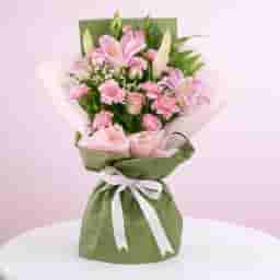 Blushing Pink Floral Arrangement