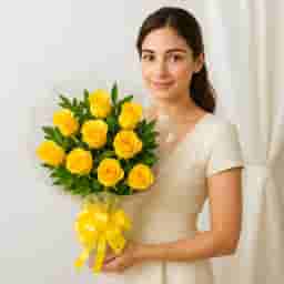 Yellow Roses Bunch