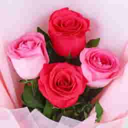Cute rose bouquet delivery in Lucknow