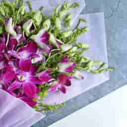 Purple Orchid Bouquet