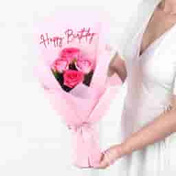 Cute rose bouquet delivery in Lucknow