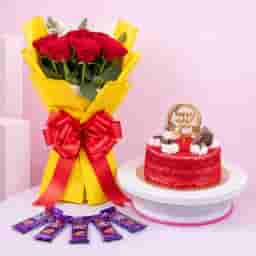 Red Velvet Cake Combo