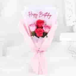 Cute rose bouquet delivery in Lucknow