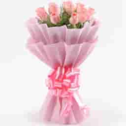 Pink rose bouquet delivery in Indore