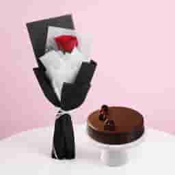 Single Rose Combo