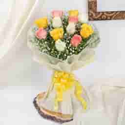 Mix Rose Flower Bouquet