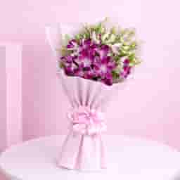 Purple Orchid Bouquet