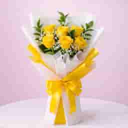 Radiant Yellow Bloom Bouquets
